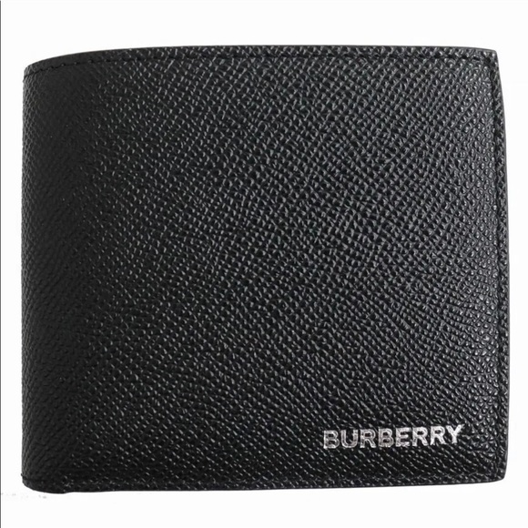Burberry Grainy Leather Bifold Wallet BRAND NEW